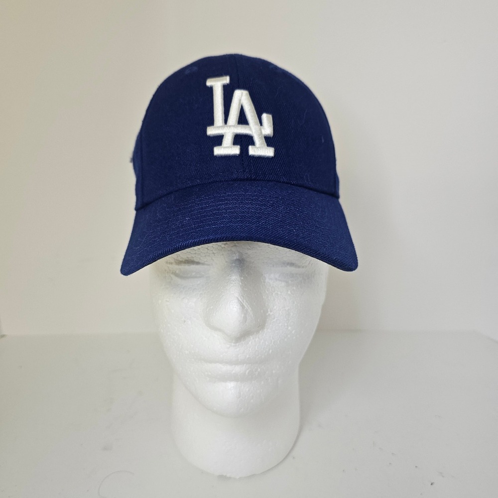 New Era 9FORTY Los Angeles Dodgers Youth Hat Blue MLB Adjustable Baseball Cap